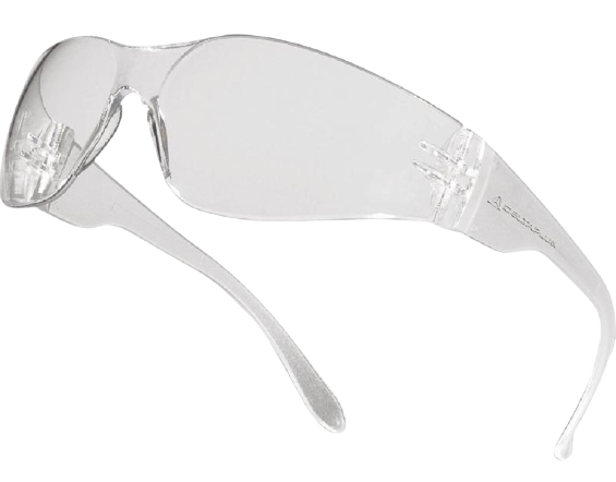 Окуляри захисні BRAVA2 CLEAR полікарбонатні, прозорі